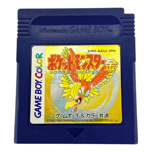 ゲームボーイ用ソフト ポケットモンスター 金 -