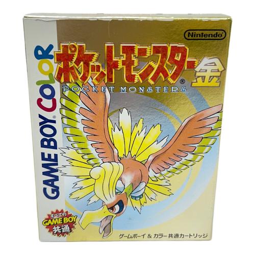 ゲームボーイ用ソフト ポケットモンスター 金 -