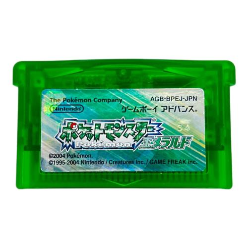 ゲームボーイ用ソフト @ ポケットモンスター エメラルド -