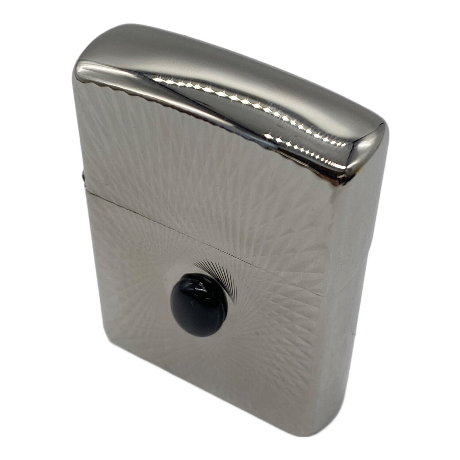ZIPPO (ジッポ) アーマー プラチナプレート 両面加工 2014年製 