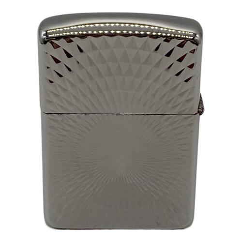 ZIPPO (ジッポ) アーマー プラチナプレート 両面加工 2014年製 