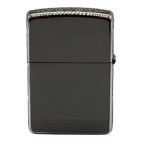 ZIPPO (ジッポ) アンティークシルバー 3面加工 2014年製