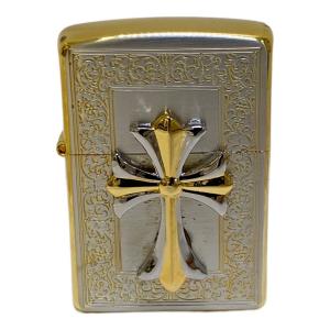 ZIPPO (ジッポ) ZIPPO ゴールド 十字架 B14