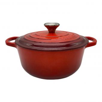 LE CREUSET (ルクルーゼ) ココット SIZE 20cm チェリーレッド