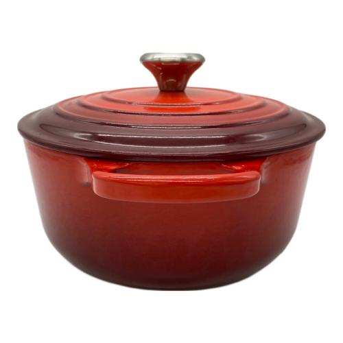 LE CREUSET (ルクルーゼ) ココット SIZE 20cm チェリーレッド