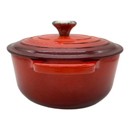 LE CREUSET (ルクルーゼ) ココット SIZE 20cm チェリーレッド