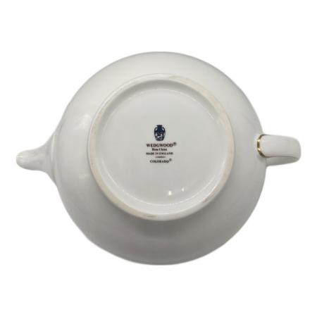 【廃盤品】ウェッジウッド コロラド ティーポット　黒壺 大きめ　美品 Wedgwood (ウェッジウッド) ティーポット イングランド製/黒壺/廃盤品