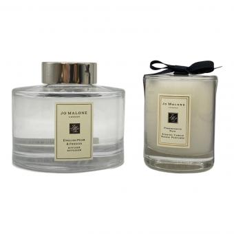 JO MALONE (ジョーマローン) ディフューザー・キャンドルセット ★イングリッシュ ペアー & フリージア セント サラウンド ディフューザー / ポメグラネート ノアール トラベル キャンドル