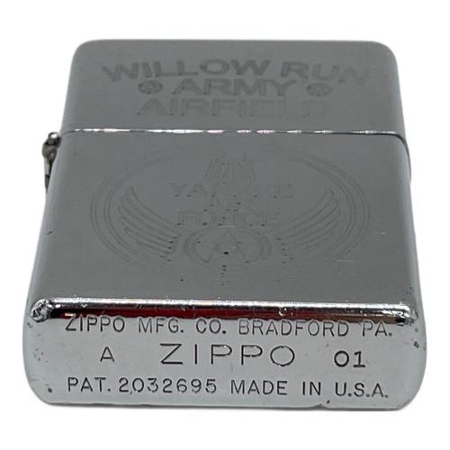 ZIPPO (ジッポ) ライター 2001年製 ZIPOO YANKKE AIR FORCE