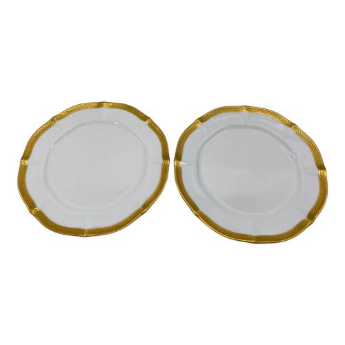 Noritake (ノリタケ) プレート 21cm ダイヤモンドコレクション GOLDEN SIMPLICITY