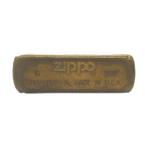 ZIPPO (ジッポ) ZIPPO G XⅢ NISSHO IWAI 1997年製 真鍮(ブラス)