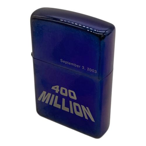 ZIPPO (ジッポ) ZIPPO 400 MILLION I03 限定モデル 2003年製