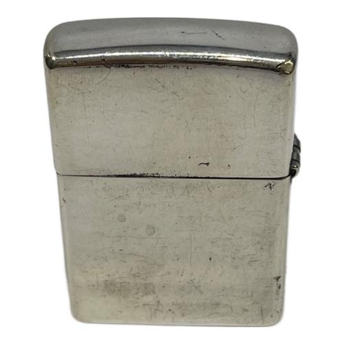 ZIPPO (ジッポー) ZIPPO USA製 ヴィンテージプレーン 2002年製 スターリングシルバー(SILVER925)