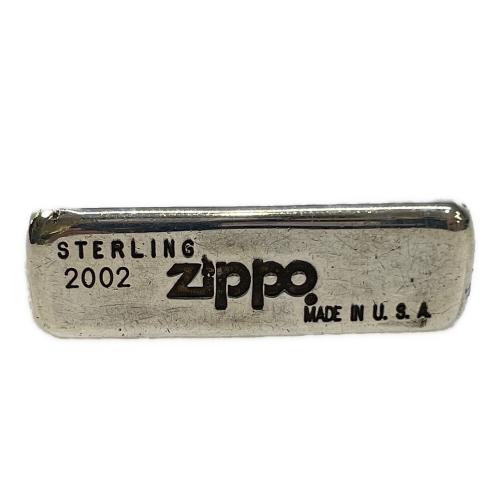 ZIPPO (ジッポー) ZIPPO USA製 ヴィンテージプレーン 2002年製 スターリングシルバー(SILVER925)