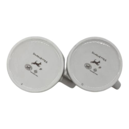 HERMES (エルメス) マグカップ シルエット 2Pセット