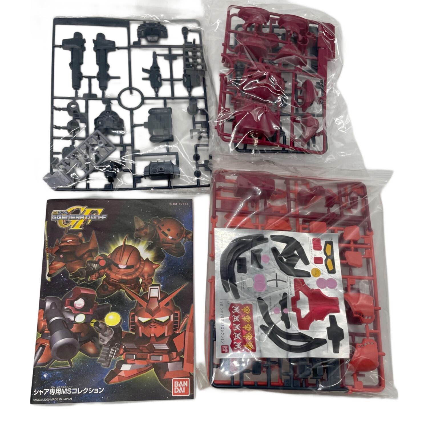 BANDAI (バンダイ) プラモデル シャア専用MSコレクション SDガンダムGF