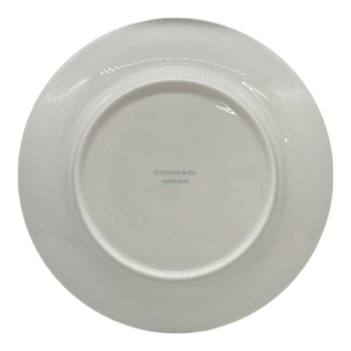 TIFFANY & Co. (ティファニー) デザートプレート プラチナブルーバンド 2Pセット