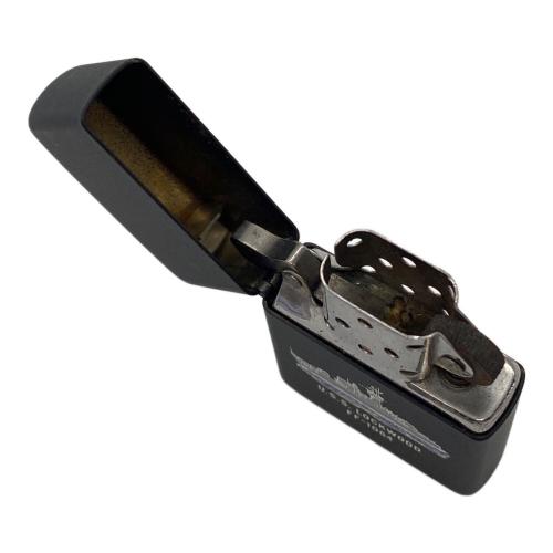 ZIPPO (ジッポ) ZIPPO J USS LOCKWOOD FF-1064 アメリカ米軍 1988年製 ブラックマット仕上げ