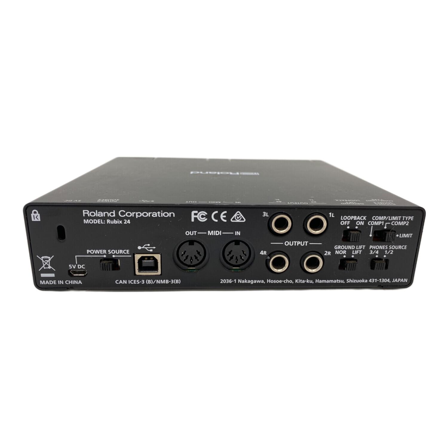 ROLAND (ローランド) インターフェース RUBIX24 -｜トレファクONLINE