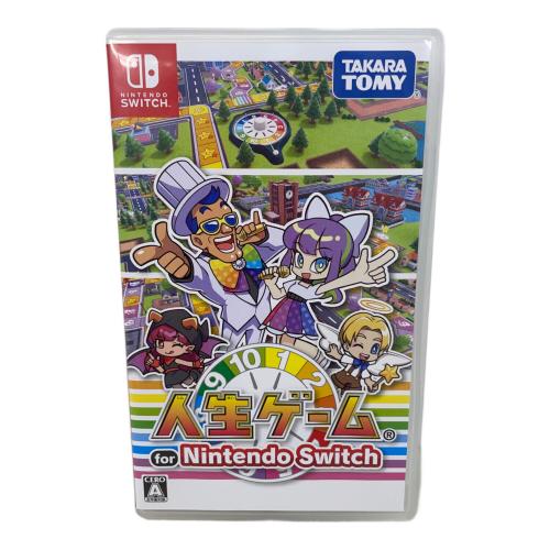 タカラトミー 人生ゲーム for Nintendo Switch Nintendo Switch用ソフト ルーレットコントローラー付き -
