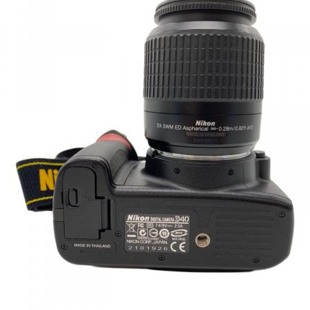 Nikon (ニコン) 一眼レフカメラ D40 本体のみ｜トレファクONLINE