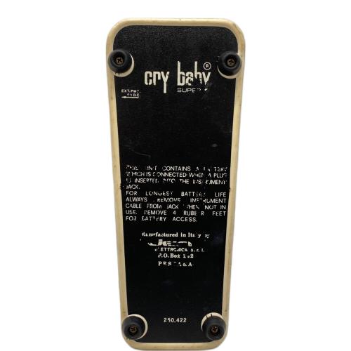 CRY BABY (クライベイビー) ワウペダル USED250.422 白
