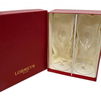 LOBMEYR (ロブマイヤー) ワイングラス カリ・クリスタル チューリップ 2Pセット