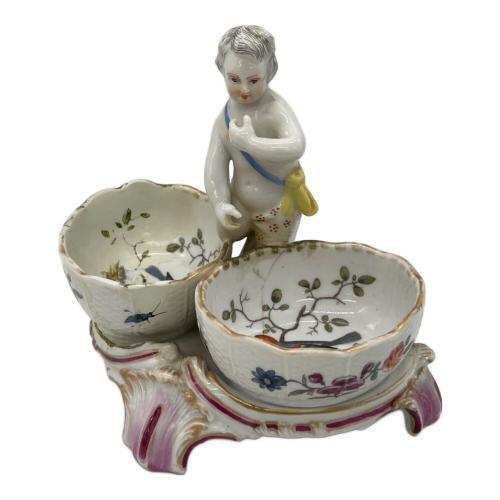 Meissen (マイセン) フィギュリン型調味料入れ
