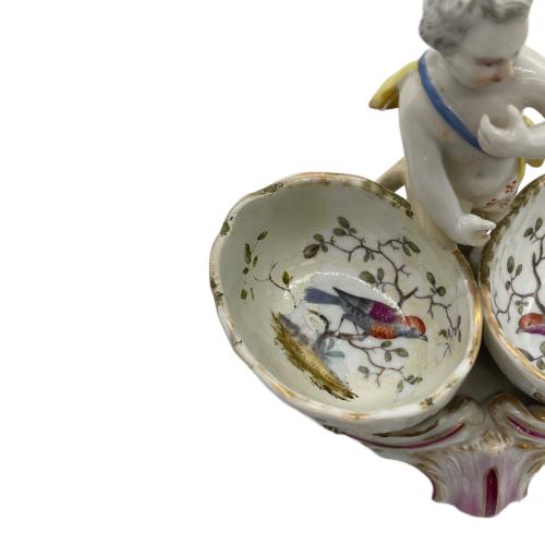 Meissen (マイセン) フィギュリン型調味料入れ