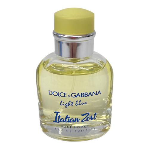 DOLCE & GABBANA (ドルチェ＆ガッバーナ) オードトワレ 箱付 ライトブルー イタリアンゼストプルームオム 75lm 残量80%-99%