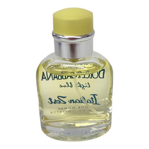 DOLCE & GABBANA (ドルチェ＆ガッバーナ) オードトワレ 箱付 ライトブルー イタリアンゼストプルームオム 75lm 残量80%-99%