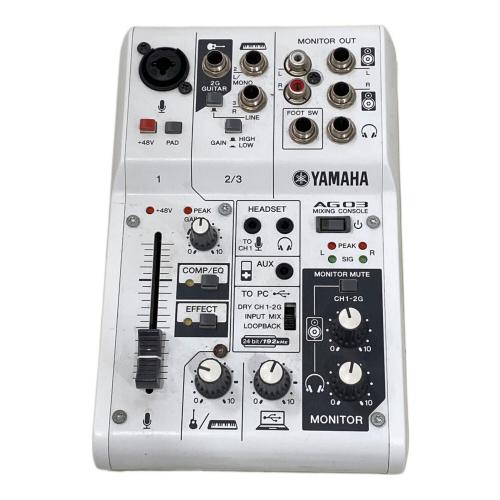 YAMAHA(ヤマハ) ミキサー AG03