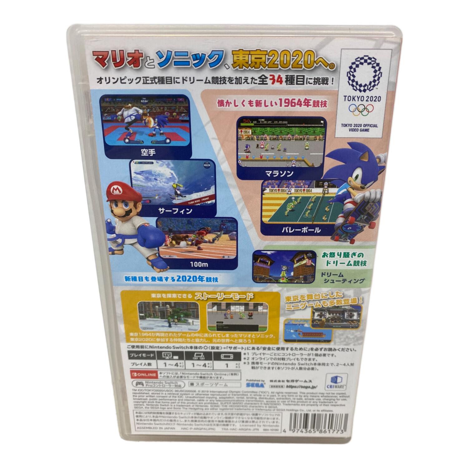 Switch ソフト 4種類 マリオカート マリオパーティ オリガミ ソニック Nintendo Switchソフト】マリオ&ソニック AT 東京2020オリンピックTM