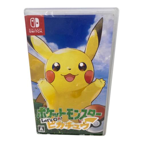 Nintendo (ニンテンドー) ポケットモンスター Let’s Go！ ピカチュウ/Switch/HACPADW2A/A 全年齢対象 Nintendo Switch用ソフト CERO A (全年齢対象)