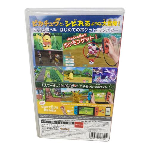 Nintendo (ニンテンドー) ポケットモンスター Let’s Go！ ピカチュウ/Switch/HACPADW2A/A 全年齢対象 Nintendo Switch用ソフト CERO A (全年齢対象)