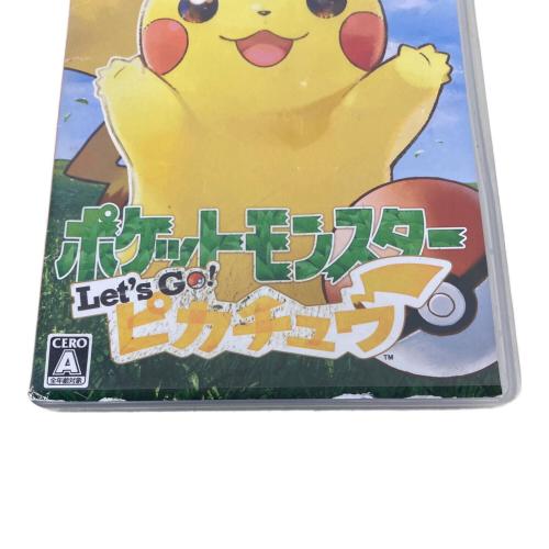 Nintendo (ニンテンドー) ポケットモンスター Let’s Go！ ピカチュウ/Switch/HACPADW2A/A 全年齢対象 Nintendo Switch用ソフト CERO A (全年齢対象)