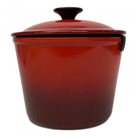 LE CREUSET (ルクルーゼ) 片手鍋 チェリーレッド ウィンザーポット