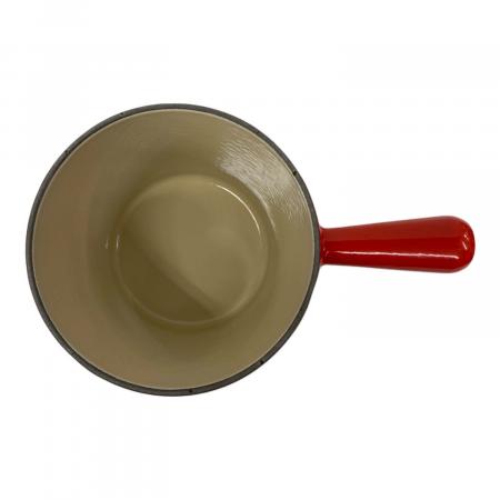 LE CREUSET (ルクルーゼ) 片手鍋 チェリーレッド ウィンザーポット