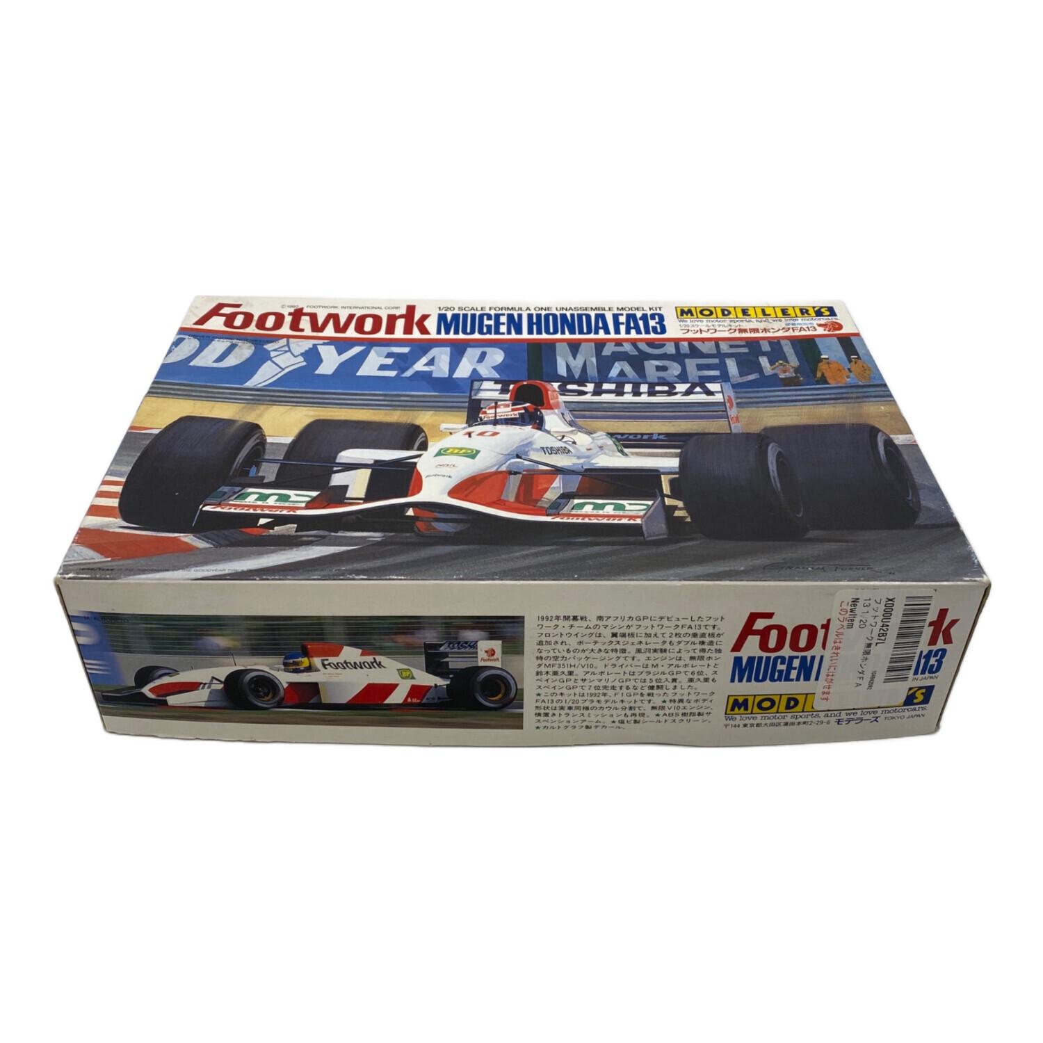 タミヤ ラジコン フットワークFA13 無限 ホンダ 送料無料 1/10 フットワーク FA13 無限 ホンダ F1 ラジコン車体 F102