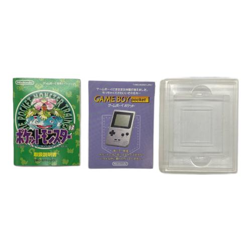 ポケットモンスター緑 ゲームボーイ用ソフト 箱のみ -