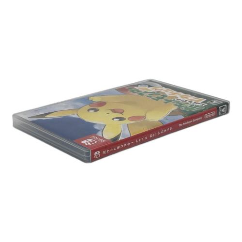 Nintendo (ニンテンドー) ポケットモンスター Let's Go! ピカチュウ Nintendo Switch用ソフト CERO A (全年齢対象)