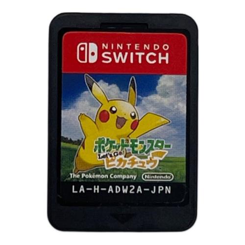 Nintendo (ニンテンドー) ポケットモンスター Let's Go! ピカチュウ Nintendo Switch用ソフト CERO A (全年齢対象)