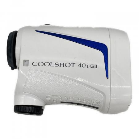 小*章様 Nikon COOLSHOT 40i GII ゴルフ用距離計 Nikon (ニコン) ゴルフ距離測定器 40i GⅡ COOLSHOT｜トレファクONLINE