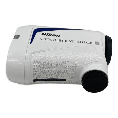 Nikon (ニコン) ゴルフ距離測定器 40i GⅡ COOLSHOT