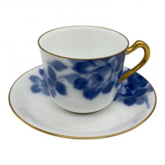 大倉陶園 (オオクラトウエン) カップ&ソーサー ブルーローズ(8011)