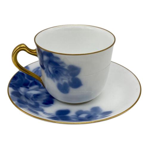 大倉陶園 (オオクラトウエン) カップ&ソーサー ブルーローズ(8011)