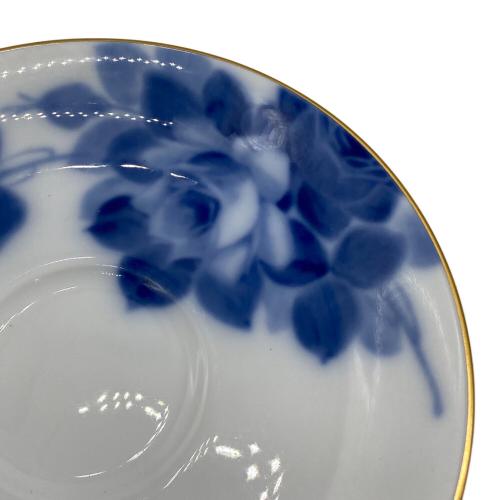 大倉陶園 (オオクラトウエン) カップ&ソーサー ブルーローズ(8011)