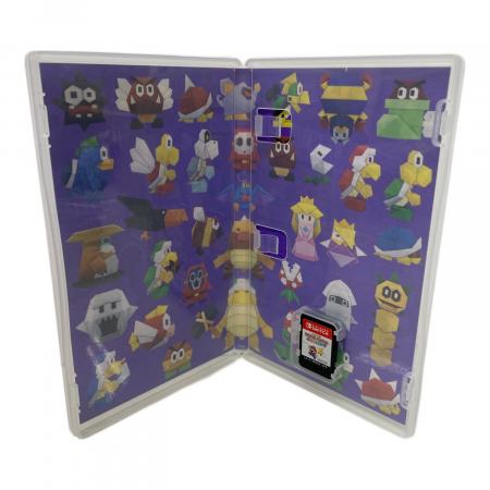 Switchソフトまとめ売り。キノピオ隊長、マリオメーカー2、オリガミキング ペーパーマリオ オリガミキング Switchで新たな物語が今始まる！