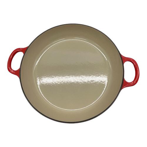 LE CREUSET (ルクルーゼ) 両手鍋 2L SIZE 26cm レッド ビッフェSキャセロール