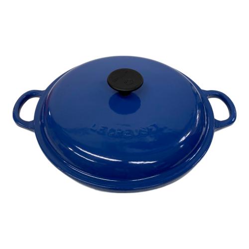 LE CREUSET (ルクルーゼ) ビッフェキャセロール 1.4L SIZE 22cm ブルー